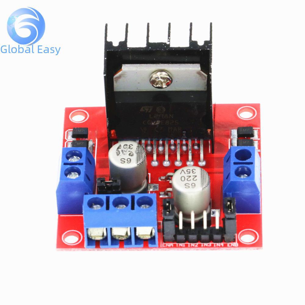 L298N Motor Driver Board for DC Stepper Motor and Smart Car Robots