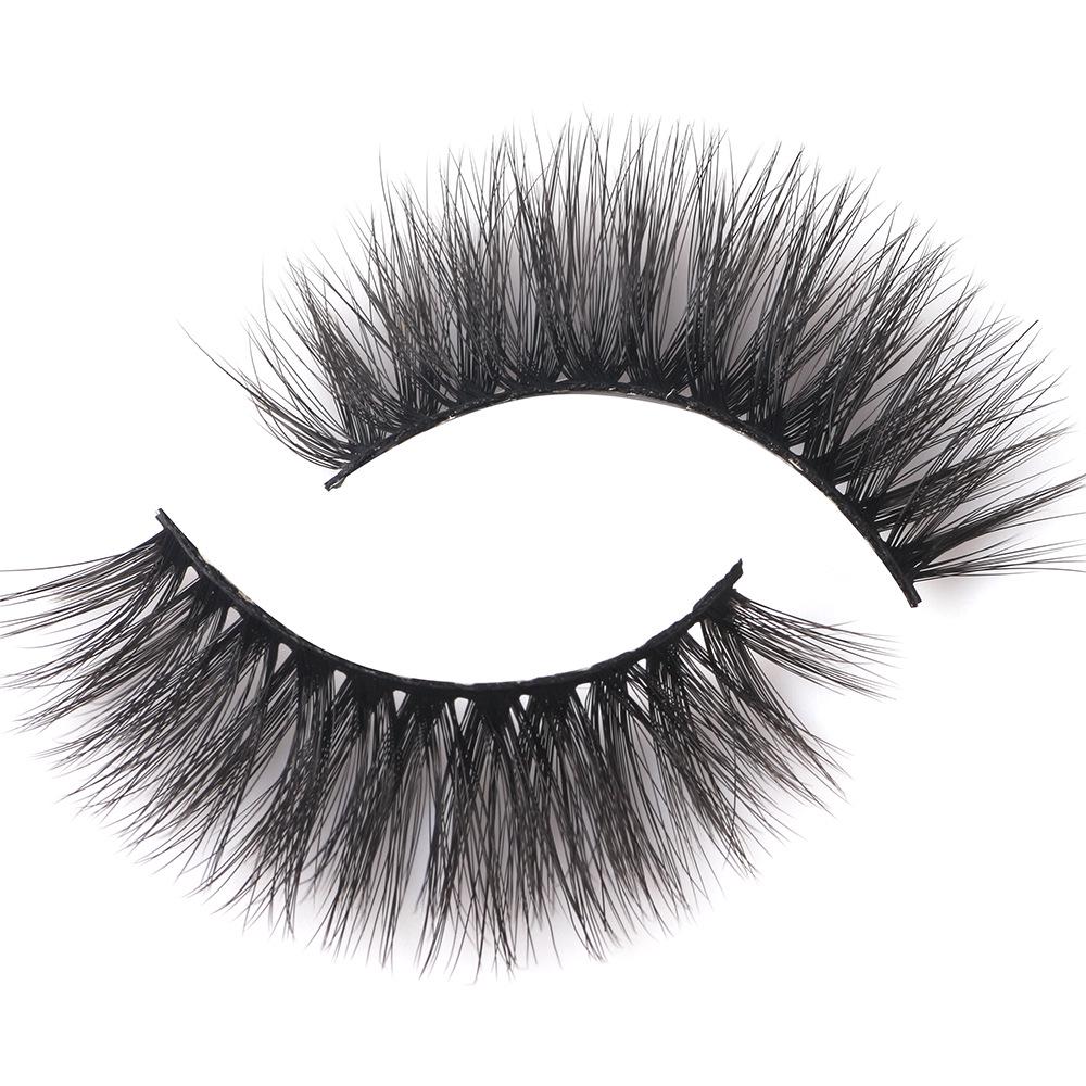 3D Faux Mink Fur False Eyelashes - Single Pair Packaging