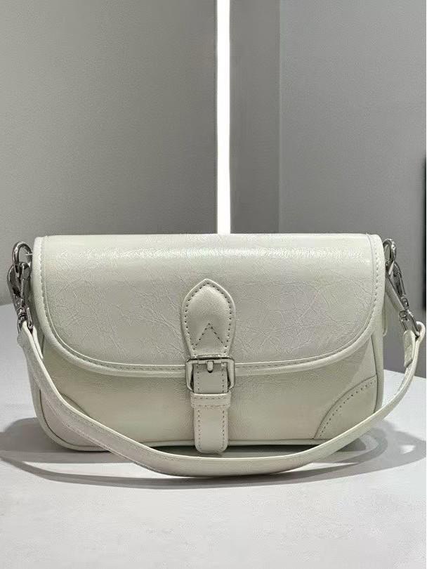 Damen Echtleder Sattel Crossbody Tasche - Vielseitige Kleine Mode Hüfttasche
