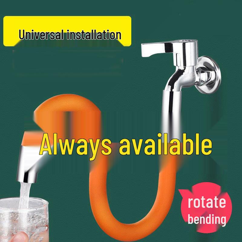Universal Anti-Splash Rotating Faucet Hose Extension