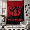 Wall Hanging Tapestry With Custom Name & Text, Charlton Athletic Decorative Tapestry For Bedroom