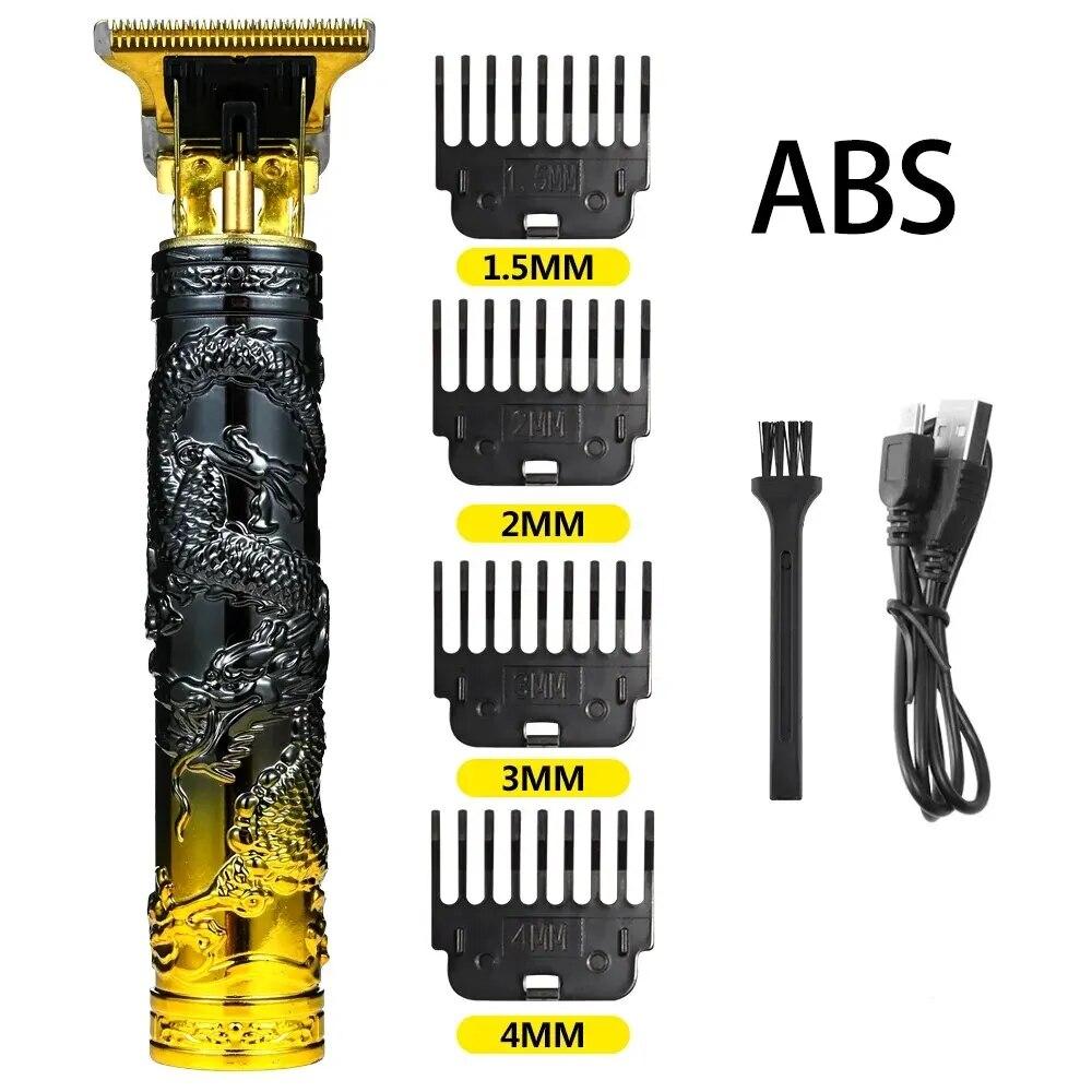 Vintage T9 Electric Cordless Hair Cutting Machine Professional Hair Barber Trimmer For Men Clipper Shaver Beard Lighter