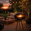 Tripod Fireplace Freestanding Biofuel Stainless Steel Heater for