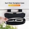 BBIF1 Car ABS Visor Glasses Box Auto Sunglasses Storage Case Accessories For BMW E90 G80 M3 G30 M5 F82 F83 F20 F21 G42 F95 F96 G06 G07
