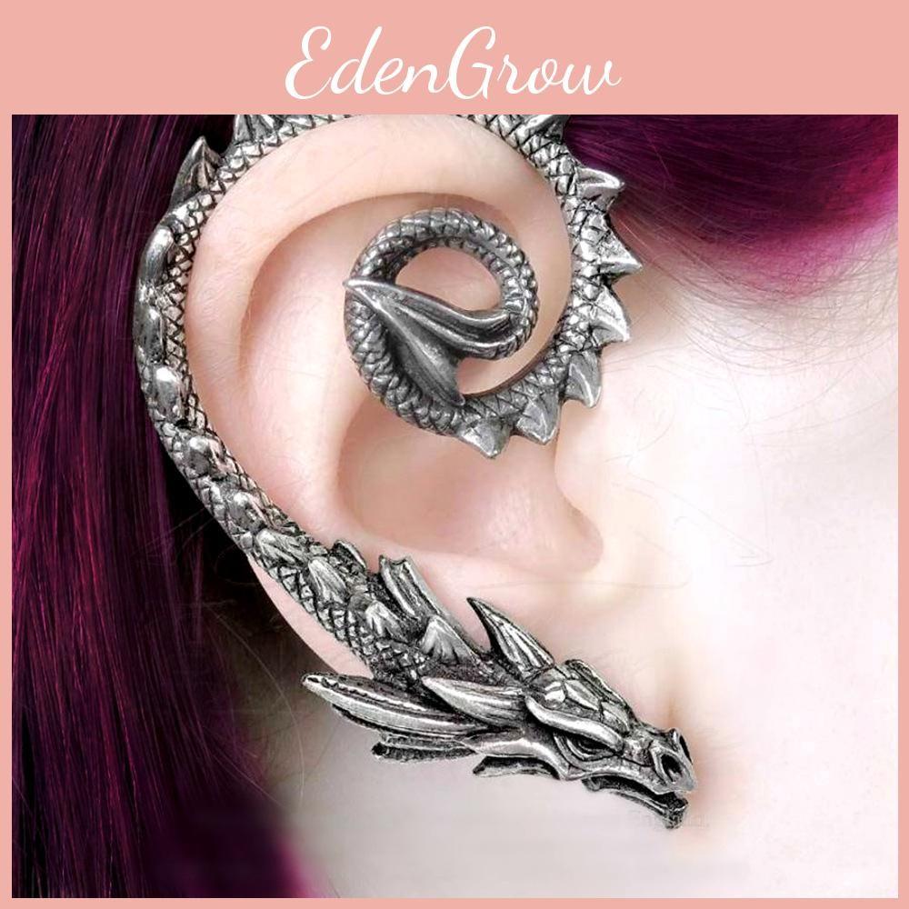 Earring Punk Dinosaur With Alloy Finish For Fashion Accessories