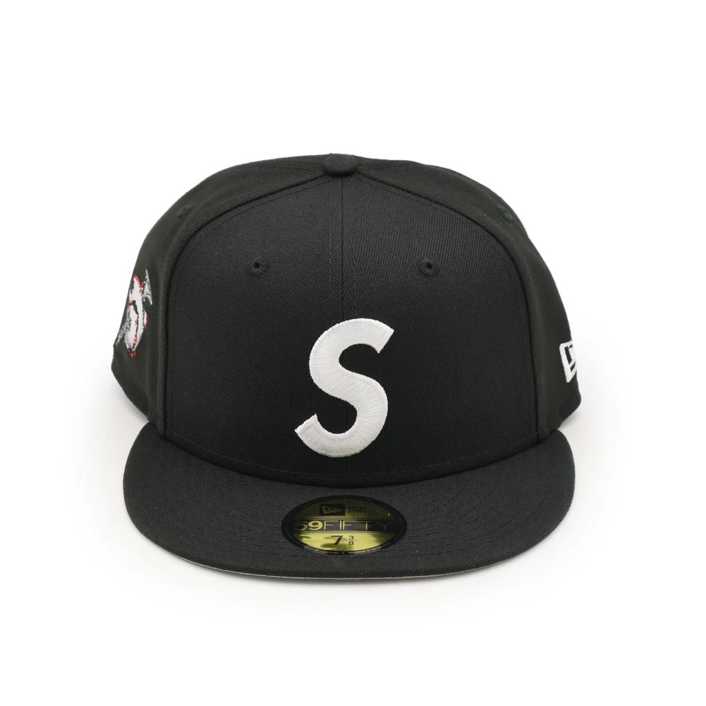 Supreme Screw Ball S Logo New Era Black