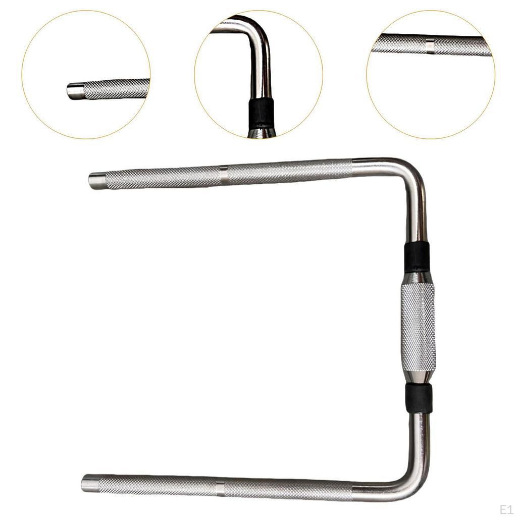 L Shaped Rod Drum Hardware Metal for Set Drummer Gifts Arm Percussion Accessory