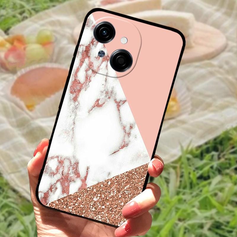 New Luxury Fashion For Tecno Spark Go 1 Phone Case Spark Go 2025 TPU Soft Silicone Fundas Cover For Tecno Pop 9 4G Bumper Shells