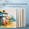 300g Watercolor Postcard Paper - Thick, Medium Rough Texture, Wood Pulp, Square, Blank Cardstock for Painting and Drawing