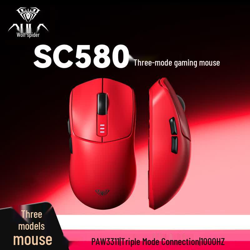 AULA SC580 Three-Mode Wireless Gaming Mouse