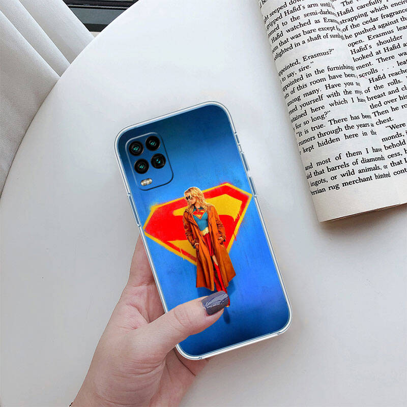 RT28 Supergirl Case for Motorola E7 G6 G7 G8 G9 Plus Power Play G10 G20 G04 E30 E40 E22 E20 E13 E15 G22 G23 G05 G75 G35 G55
