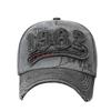 Washed Cotton Baseball Cap Hip Hop Snapback Hat Casual Dad Hat for Men Women