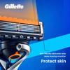 Gillette Fusion 5 Razor 1 λαβή 4 κεφαλές ξυραφιού 1 βάση
