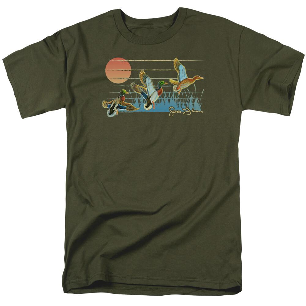 Wild Wings Three Ducks T-Shirt XXXL