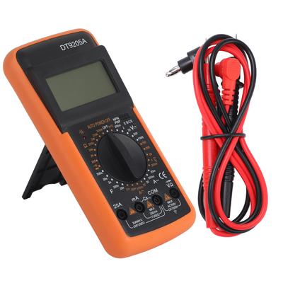 DT9205A Multimeter Digital Universal Meter Multifunctional Electrical Tester with High Accuracy