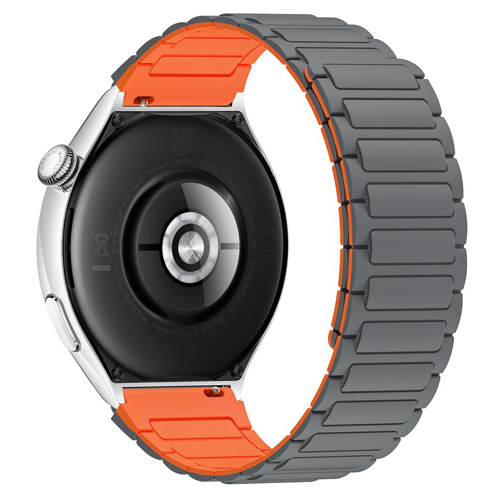 Silikon Uhrenarmband für Huawei Watch 4/4 Pro/GT 4 46mm Magnetisches Armband