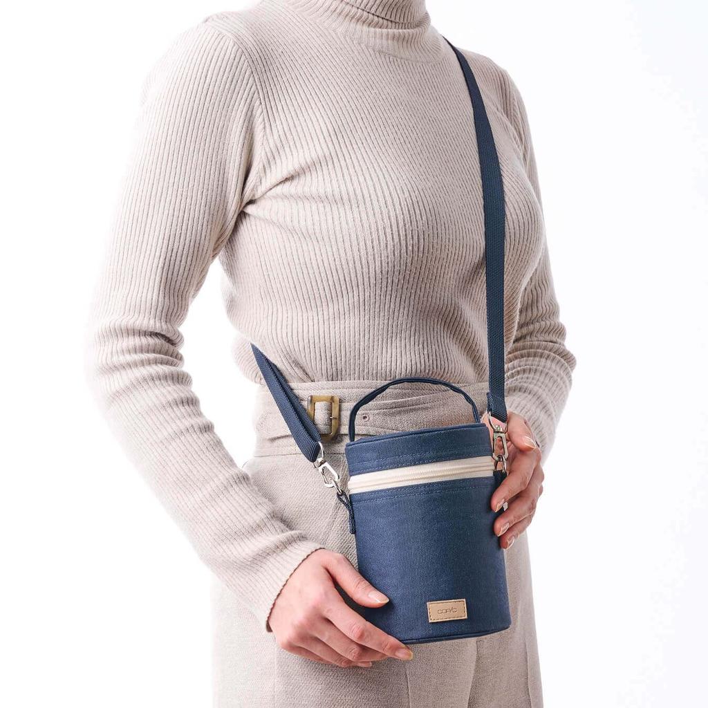 Too Copic Pochette Wallet Illustration Marker Pen Case (Navy Blue)