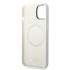 Karl Lagerfeld KLHMP14MSNCHBCH iPhone 14 Plus / 15 Plus 6.7" hardcase biały/white Silicone Choupette MagSafe
