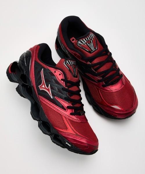 D1GA333706 Mizuno Wave Prophecy LS Red Black (Men s) 6