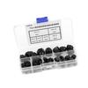 70pcs M3 M4 M5 M6 M8 M10 Nylon Acorn Nut Kit Dome Head Cap Hex Nuts