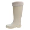 Tall Tube Fashion Rain Shoes Women's Water Boots Color Matching New Outer Wear Rain Boots Women's Adult Long Boots Waterproof Glue Shoes
