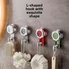 1pcs Rotating Suction Cup Hooks Strong Self Adhesive Door Wall Vacuum Hooks Wall Mounted Waterproof Suction Cup Hook Accessories