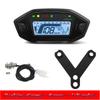 LED Digital Meter Motorcycle Speedometer Adjust Backlight ODO TRIP KMH MPH for 2-4 Cylinders Engines Motor instruments For Honda