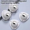 4Pcs/set 360 Swivel Furniture Casters Mini Mute Rolling Pulley New Caster Wheel  For Furniture