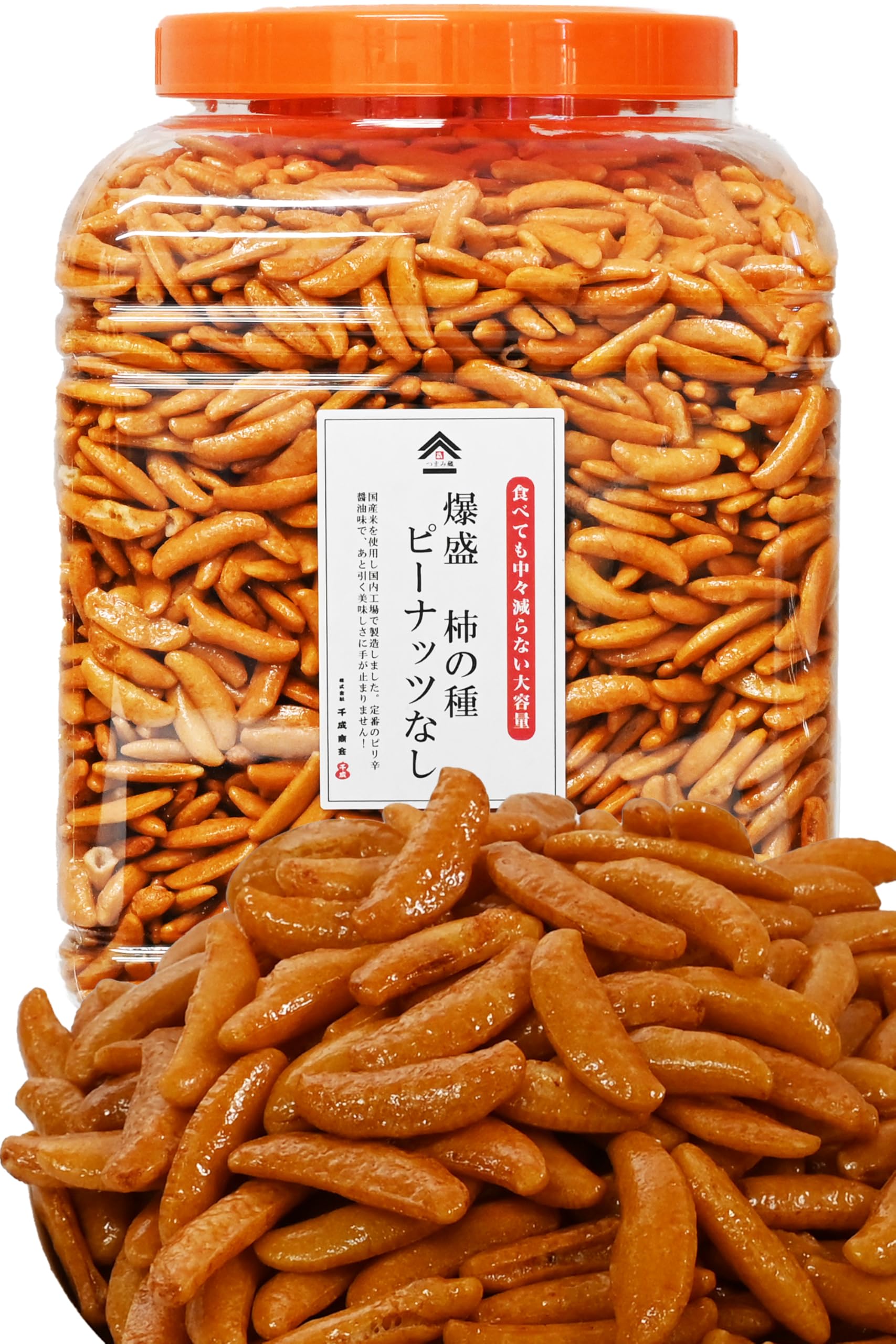 

Какинотане Большой контейнер Острые закуски Доставляются в коммерческой коммерческой Острые Идеально для питья Бакумори Какинотане Контейнер 2 кг [Цумамикура]