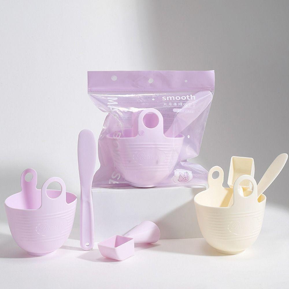 3/4Pcs Face Care Facial Mask Tools Kit Silicone Makeup Tool Kits  Skin Care Routine