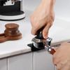 1PC Coffee Tamper Mat Food Grade Silicone Pad Coffee Machine Handle Bar Corner Pad Press Powder Cloth Powder Auxiliary Mat