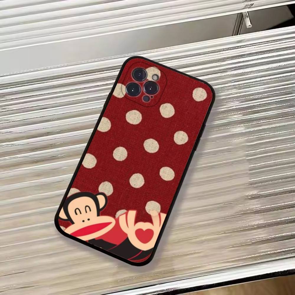 

P-Paul F-Frank Fashion Phone Case For iPhone 17, 16,15,14,13,12,11 Plus,Pro Max, Others Soft Black Cover iPhone17ProMax