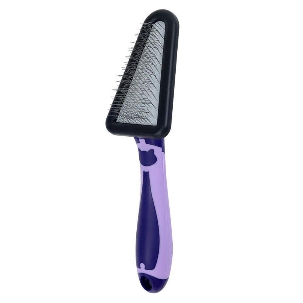 Quality Stainless Steel Cat Brush Cleaning Tools Soft Handle Dogs Combs Dog Grooming Brush Dog