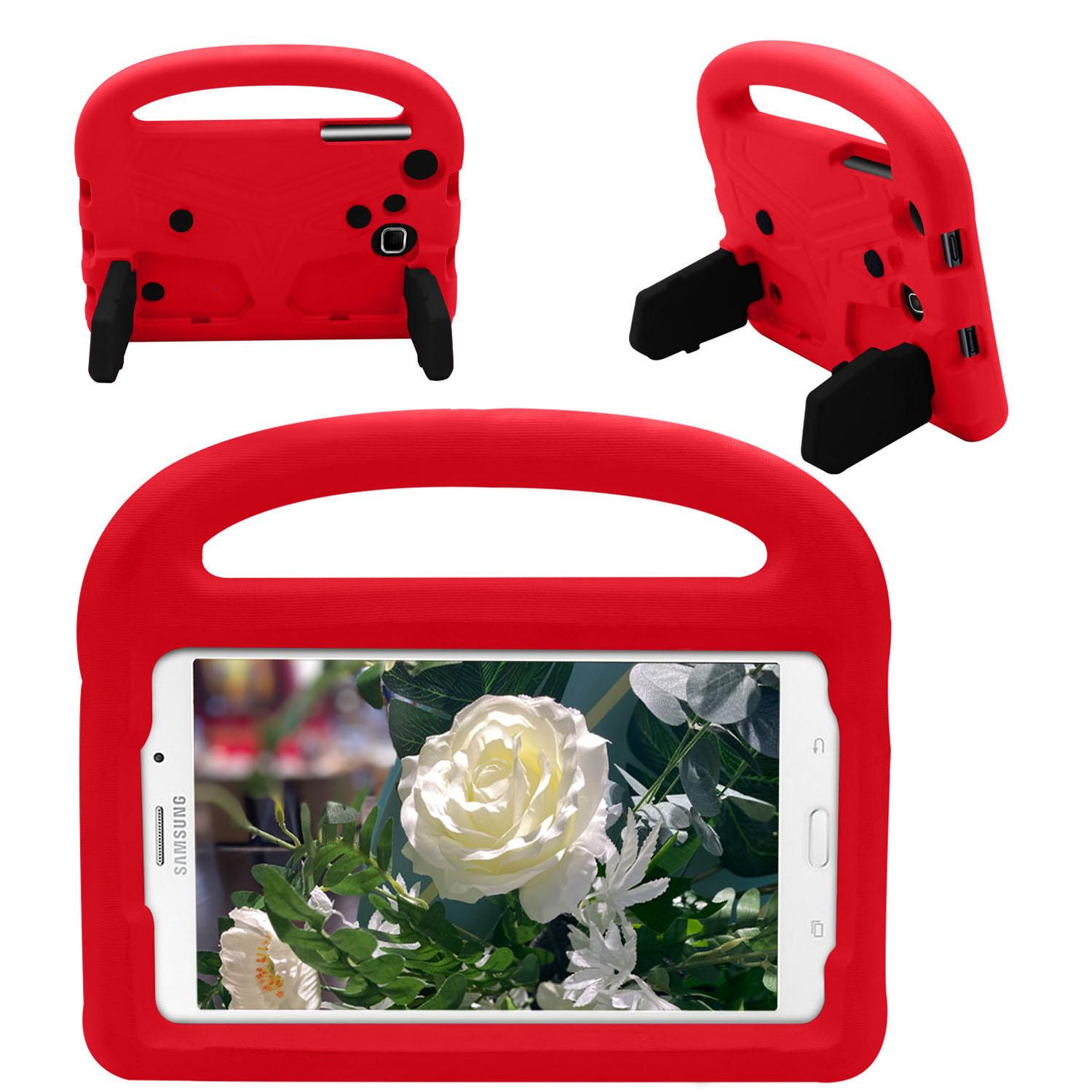

Kids EVA Case for Samsung Galaxy Tab A 8.0 SM-T290 T387 T380 E 8.0 T375 Cute Sparrows Stand Cover for Tab A 7.0 T280 4 3 Lite Tab 4 7.0 T230 T231 красный