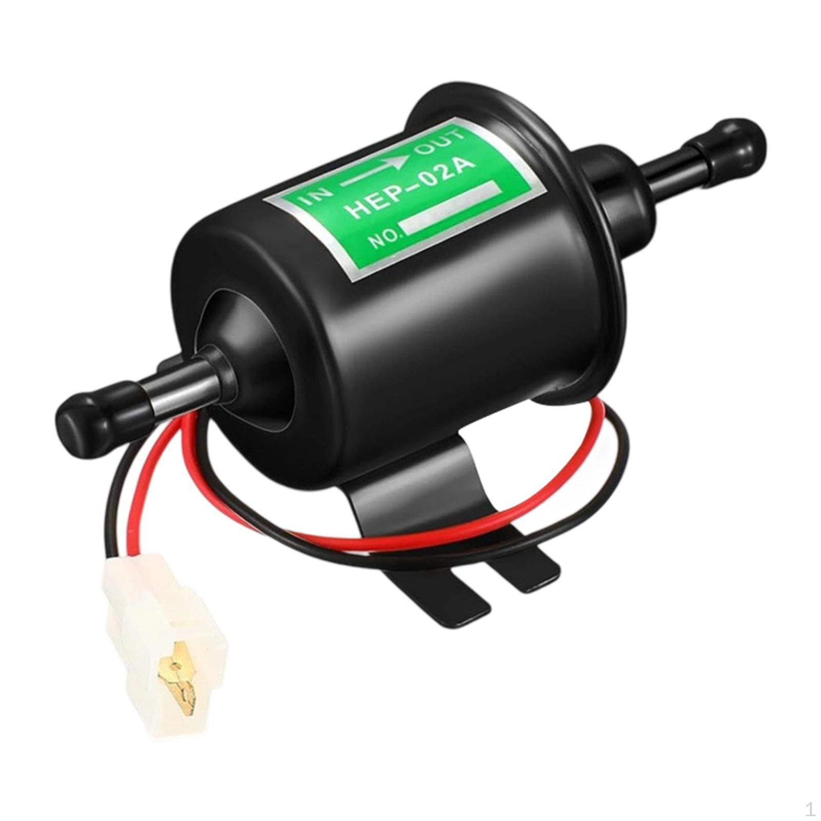 

Электрический топливный насос Аксессуар Заменяет Hep-02A для грузовиков лодок Carter 12V High Pressure