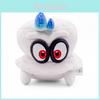 Encantador Pequeno Amigo Super Mario Odyssey Cappy Branco Forma Normal Pelúcia de 8" Para Brincadeiras de Crianças
