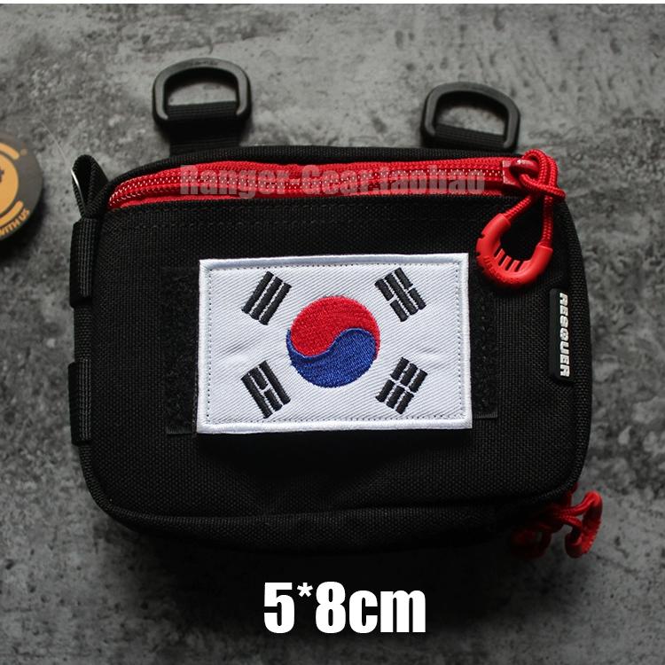 Vyšívaná vlajka Velcro náramek ruský americký německý Velcro britská morálka odznak nášivka odznak balíček nálepka