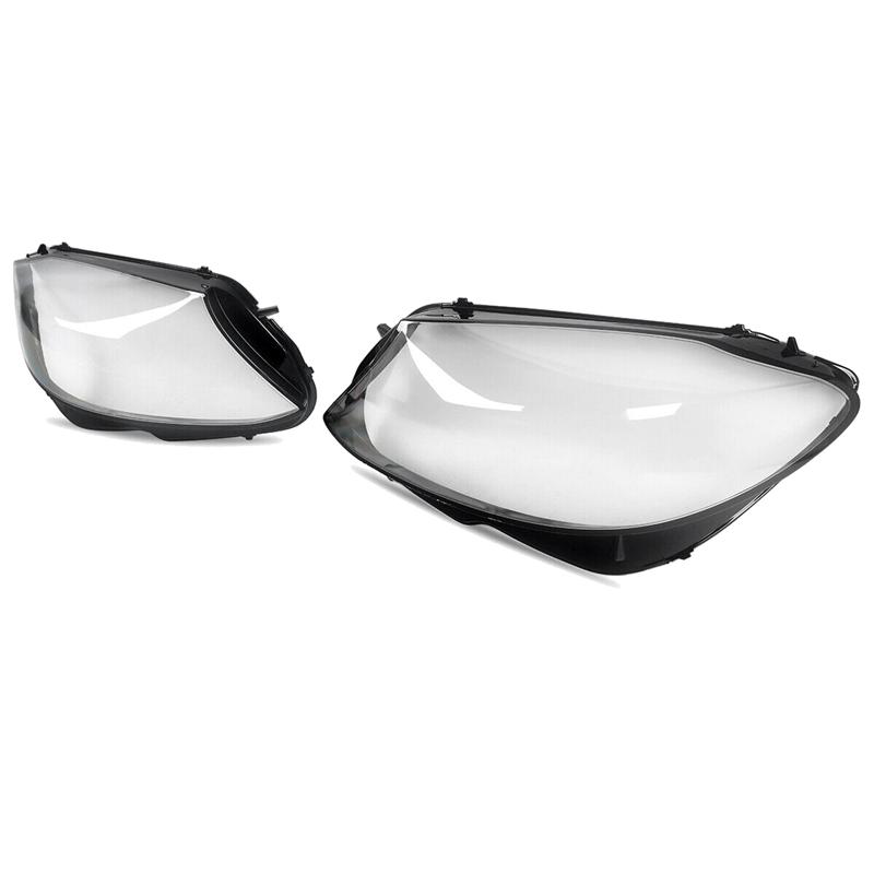 Left Car Headlight Lens Cover Head Light Lamp Shade Shell Lens Lampshade For Mercedes Benz W205 C300 2019 2020 Replacement Parts