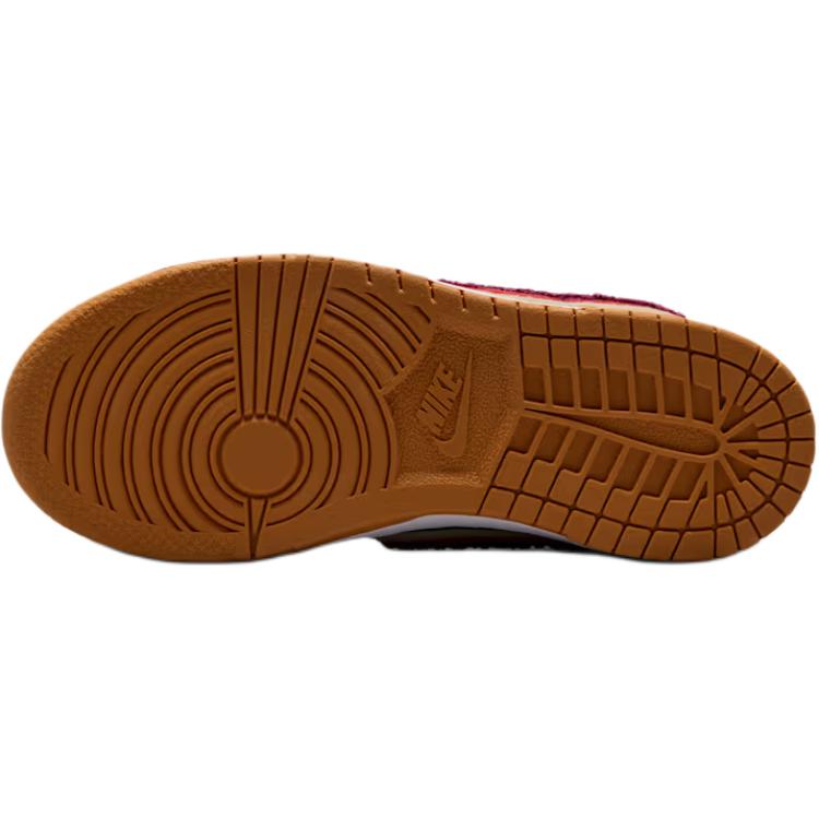 Nike Dunk Vintage Klasyczne Oddychające Niskie Buty Skateboardowe Trampki Dziecięce Brązowe Czerwone Niebieskie IV6202-410