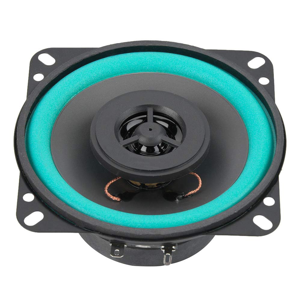 2pcs Car Audio Speakers 4 Inch 100W Car Audio Speakers Car Tweeter Car Speakers Vehicle Door Music Audio Speakers Black Green