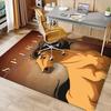 Spirit Stallion of the Cimarron Printed Absorbent Washable Carpet, Non-Slip Bathroom Mats, Kitchen Rugs, Yoga Mat,Living Room Entrance, Camping Picnic