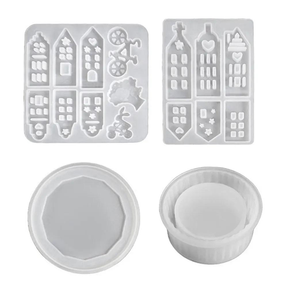 Hollow Easter Bunny Lamp Silhouette Silicone Mold Candle Molds Handmade Aromatherapy Gypsum Ornament Resin Crafts Molds