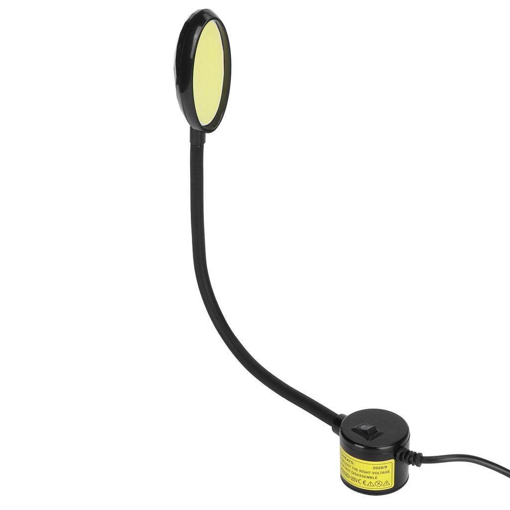 COB 8W Sewing Machine Light 48LED Gooseneck Lamp with Magnetic Base  AC/DC85
