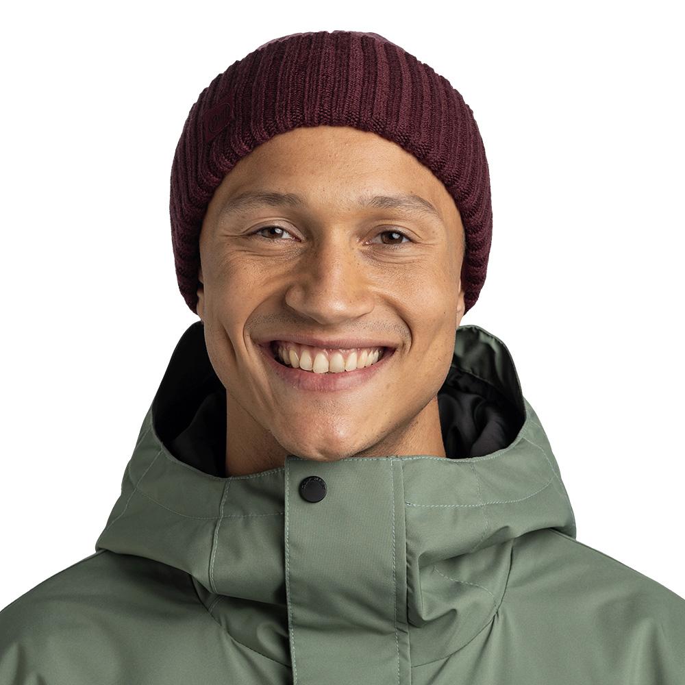 Beopeu Urbini Knit Beanie Maroon
