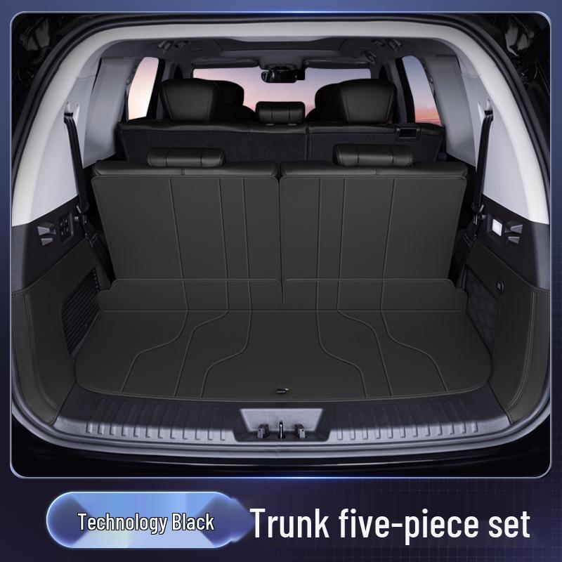 Exeed Lanyue 2026 Trunk Mat: Full Coverage Car Interior Decor for Six/Seven-Seater Models