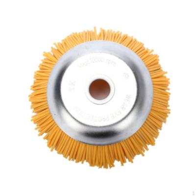 Nylon Trimmer Wheel Heavy Duty Grass Brush Yard Weeding for Garden,