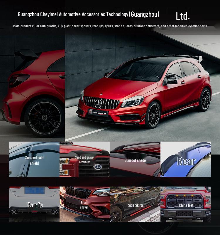 MONTERO 98-02 Acrylic Rain Guards - Car Window Visors & Deflectors