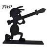 Decorative Bathroom Tissue Storage Funny Ant Toilet Paper Holder, 3D Printed Novelty Black Free Standing Creative Study Room Holder Roll Stand