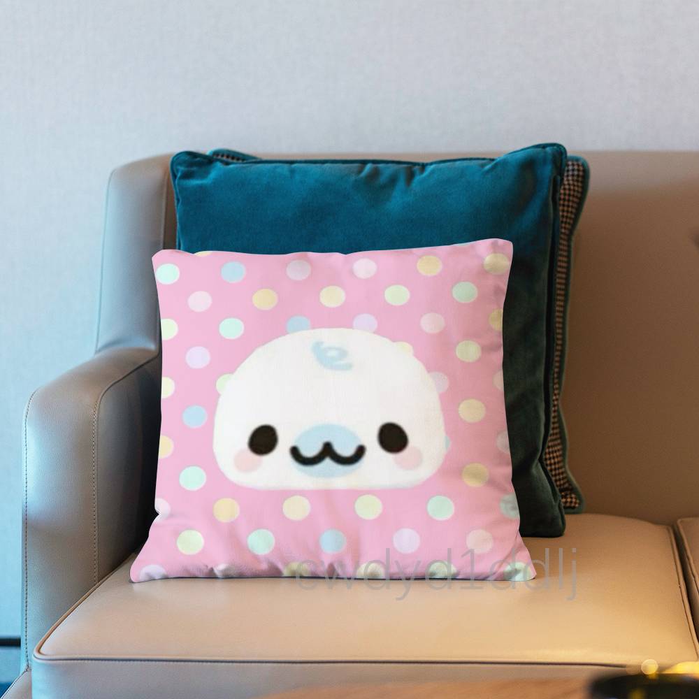 CUTE MMamegoma Seal Meme Pillowcases Cute Funny Pillow Case For Wedding Party Home Decor Comfy Pillow Cover