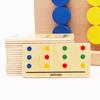 Montessori Teaching Aids Color Matching Puzzle Montessori Monte Kids Educational Learning Authentic Teaching Montessori Teaching Aids Color Matching